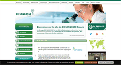 Desktop Screenshot of desangosse.fr