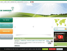 Tablet Screenshot of desangosse.com